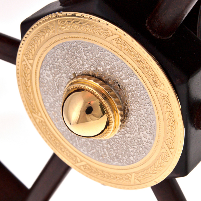 Mini-bar "Cannon" in gold, Zlatoust