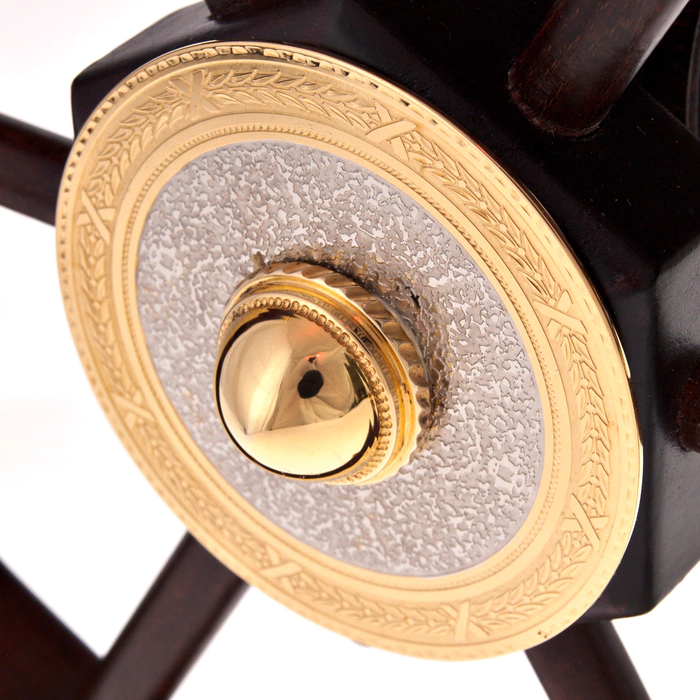 Mini-bar "Cannon" in gold, Zlatoust