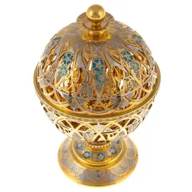 Конфетница "Васильки" Златоуст Конфетница "Васильки" Златоуст