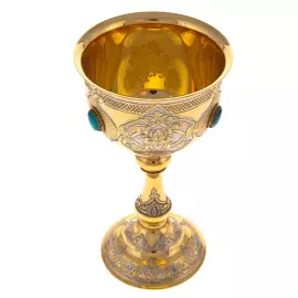 Кубок "Цесаревич" с бирюзой