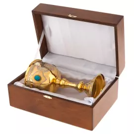 Кубок "Цесаревич" с бирюзой