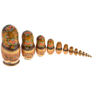 Matryoshka doll for 15 places "Native spaces" (33 cm)