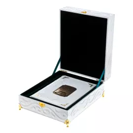 Подарочная книга в кожаном переплете "Русская живопись" в коробе