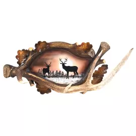 Hanger "Deer at sunset"