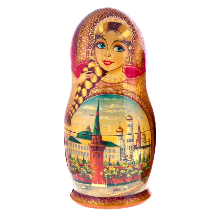 Матрёшка на 20 мест "Москва" 35 см