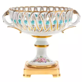 Fruit bowl "Peonies"