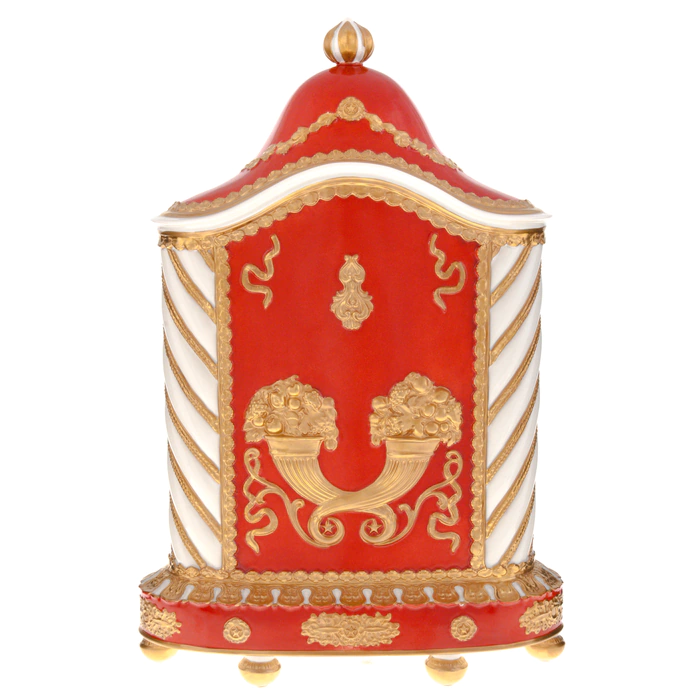 The Horn of Plenty table Clock