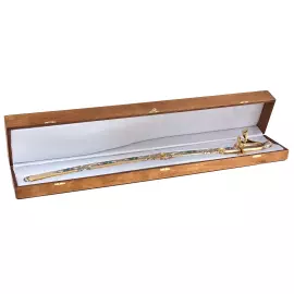 Сабля "Правитель" с бирюзой и эмалями, Златоуст