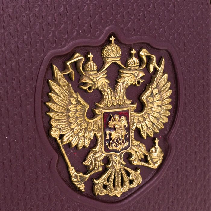 Leather-bound gift book "Moscow Kremlin" in a box (bilingual edition)