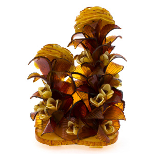 Bouquet of amber "Blooming roses"