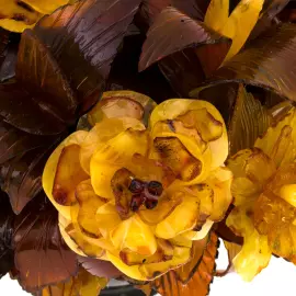Bouquet of amber "Garden flowers"