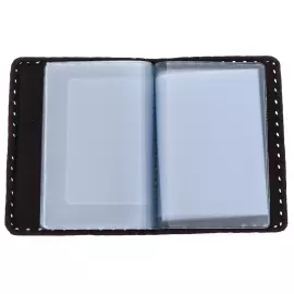 Кожаная обложка на автодокументы "Toyota"