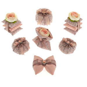 Set of 7 "Cameo" sachets