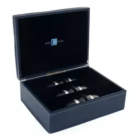 Wine set, 6 stemware glasses