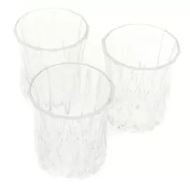 Набор для водки "Змея на дереве" золотой, на 6 персон