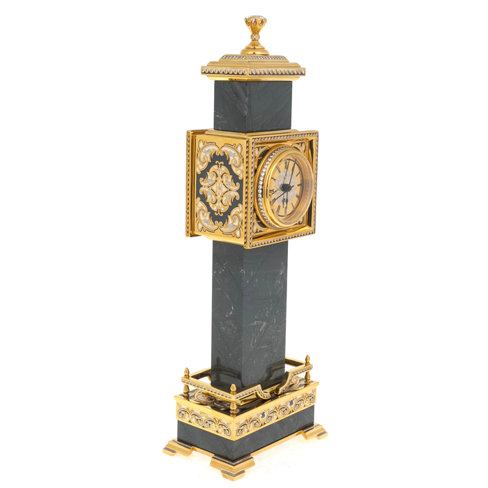 Jasper mantel clock "Big Ben"