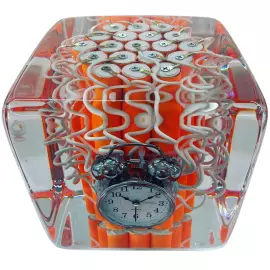 Арт-объект в эпоксидной смоле "Время" размер L