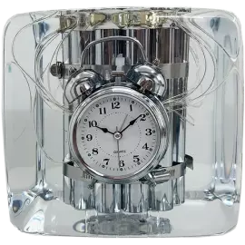 Art object in epoxy resin "Time" size S