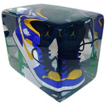 An art object in epoxy resin "Air Jordan"