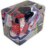 An art object in epoxy resin "Air Jordan"