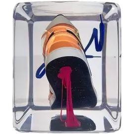 An art object in epoxy resin "Air Jordan"