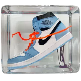 An art object in epoxy resin "Air Jordan"