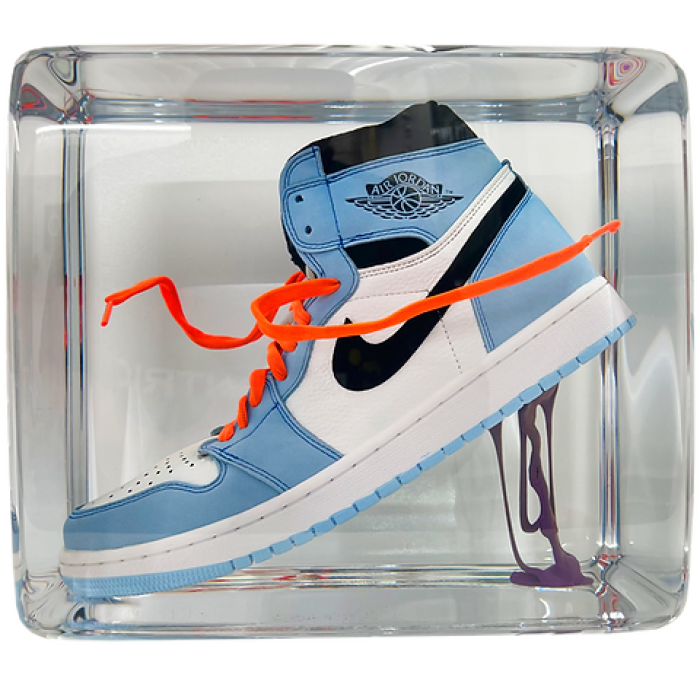 Арт-объект в эпоксидной смоле "Air Jordan"