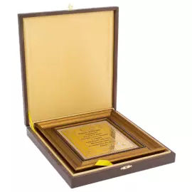 Amulet "Blessing to the house" on the skin - 1, Zlatoust