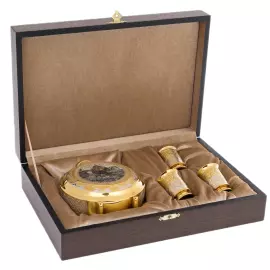 Hunting set "Bear hunting" small, for 3 persons, Zlatoust