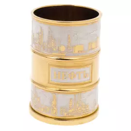 Набор для водки на 3 персоны "Нефть" Златоуст