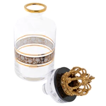 Набор для водки "Царский" с нефритом, на 6 персон, Златоуст