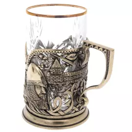 Набор подстаканников "Богатыри" на 2 персоны