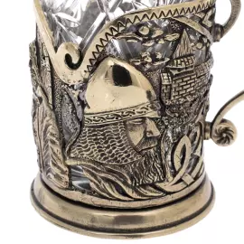 Набор подстаканников "Богатыри" на 2 персоны