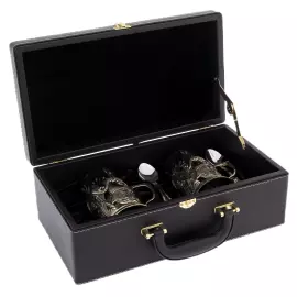 Набор подстаканников "Богатыри" на 2 персоны