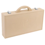 Шахматы из карельской березы "Готика" малые