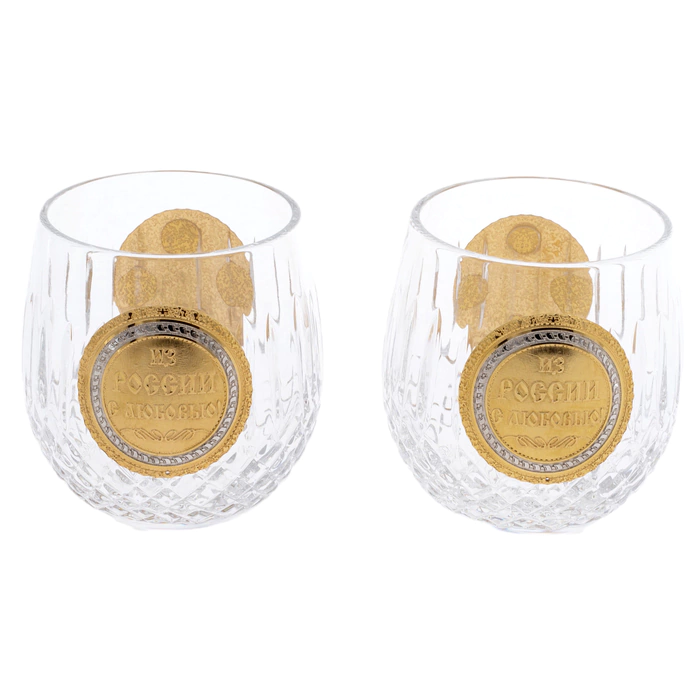 Set for drinks "From Russia with love" for 2 persons, Zlatoust