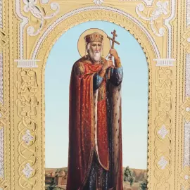 Икона "Святой равноапостольный князь Владимир" Златоуст