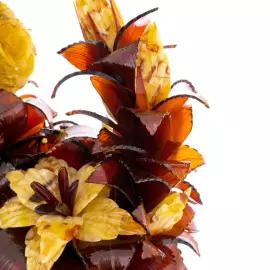 Икебана из янтаря "Луна"