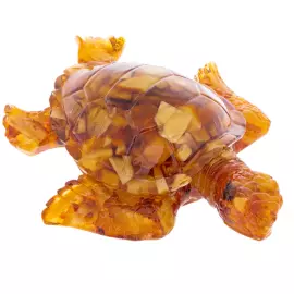 Статуэтка из янтаря "Черепаха"