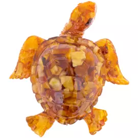 Статуэтка из янтаря "Черепаха"