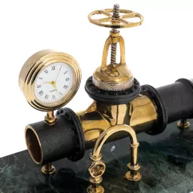 Table set "Oil pipe" with handle, Zlatoust