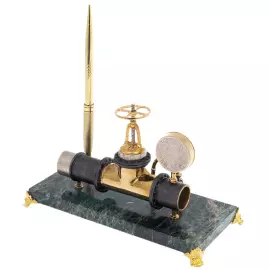 Table set "Oil pipe" with handle, Zlatoust