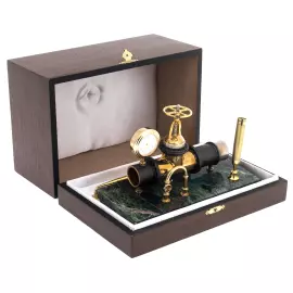 Table set "Oil pipe" with handle, Zlatoust