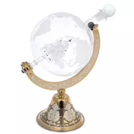 Штоф для напитков "Глобус" Златоуст