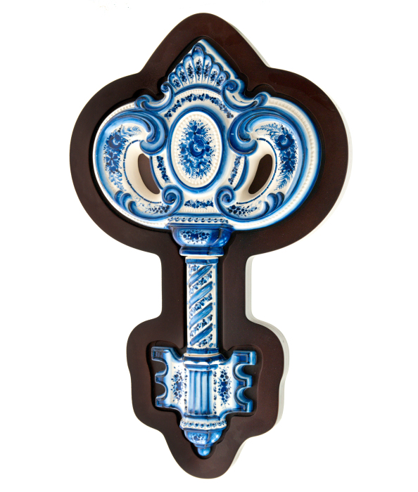 The key is symbolic ceramic