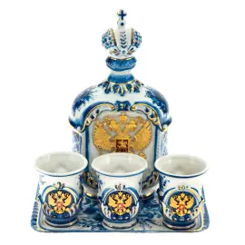 Набор для водки "Подарочный" на 3 персоны Набор для водки "Подарочный" на 3 персоны