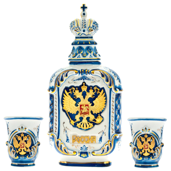 Vodka set "Gift" for 2 persons