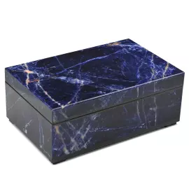 Jewelry box made of sodalite "Lux"