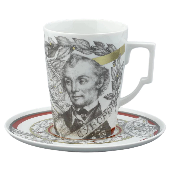 Tea steamer "Generals of Russia: Alexander Suvorov" Grand uniform, gift wrapped