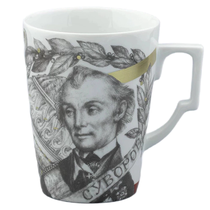 Tea steamer "Generals of Russia: Alexander Suvorov" Grand uniform, gift wrapped